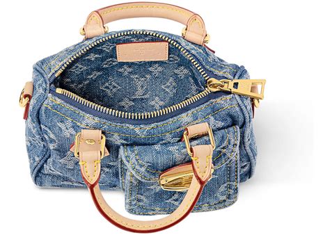 lv nano speedy 25|lv nano speedy denim.